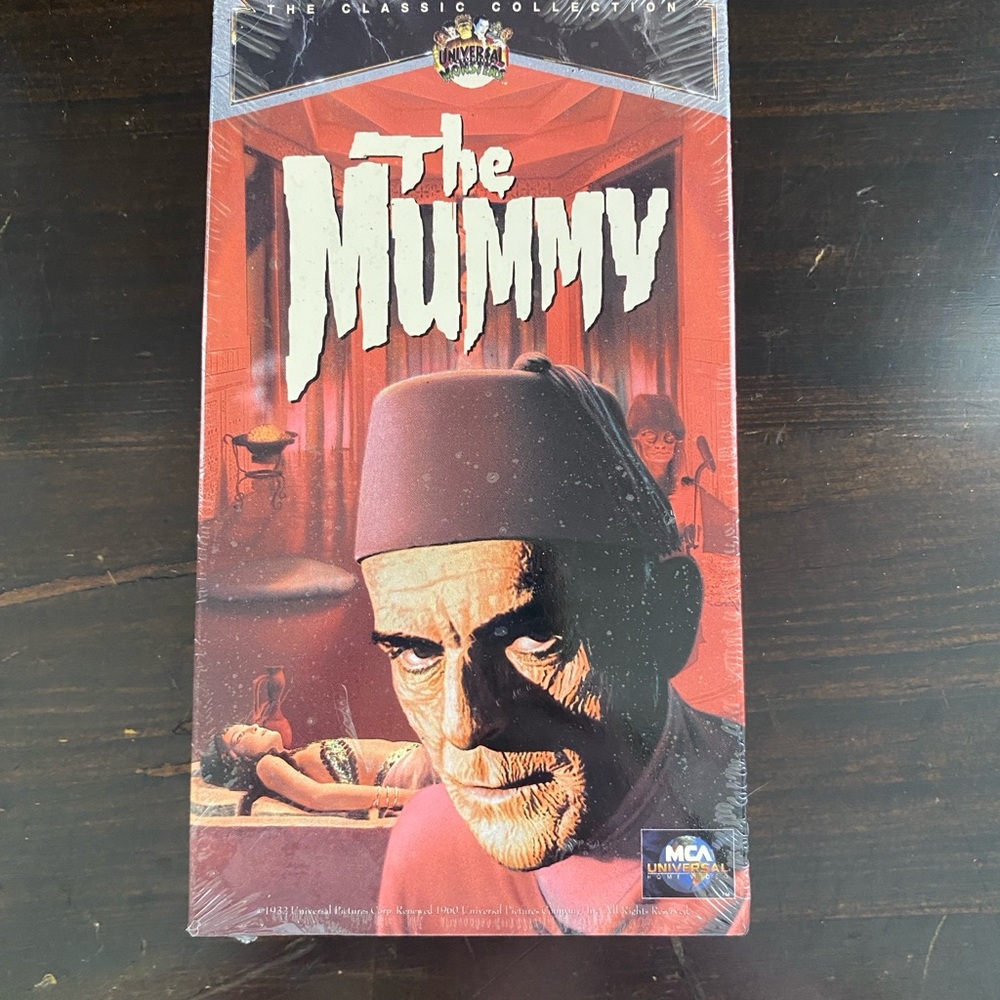 The Mummy (1932) Factory Sealed VHS Tape Universal Classics Collection